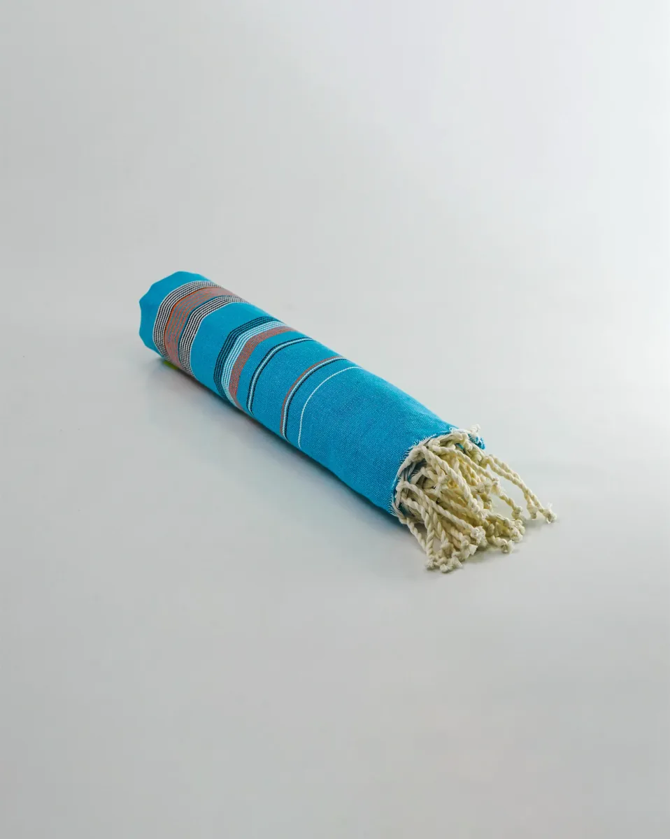 Fouta Fadhila FTA0006 — tissage Plat 1×2m
