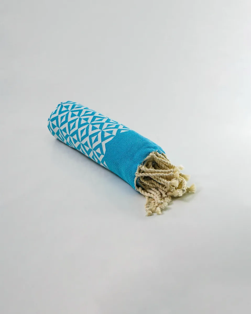 Fouta Céramique FTA0040 — tissage Jacquard 1×2m