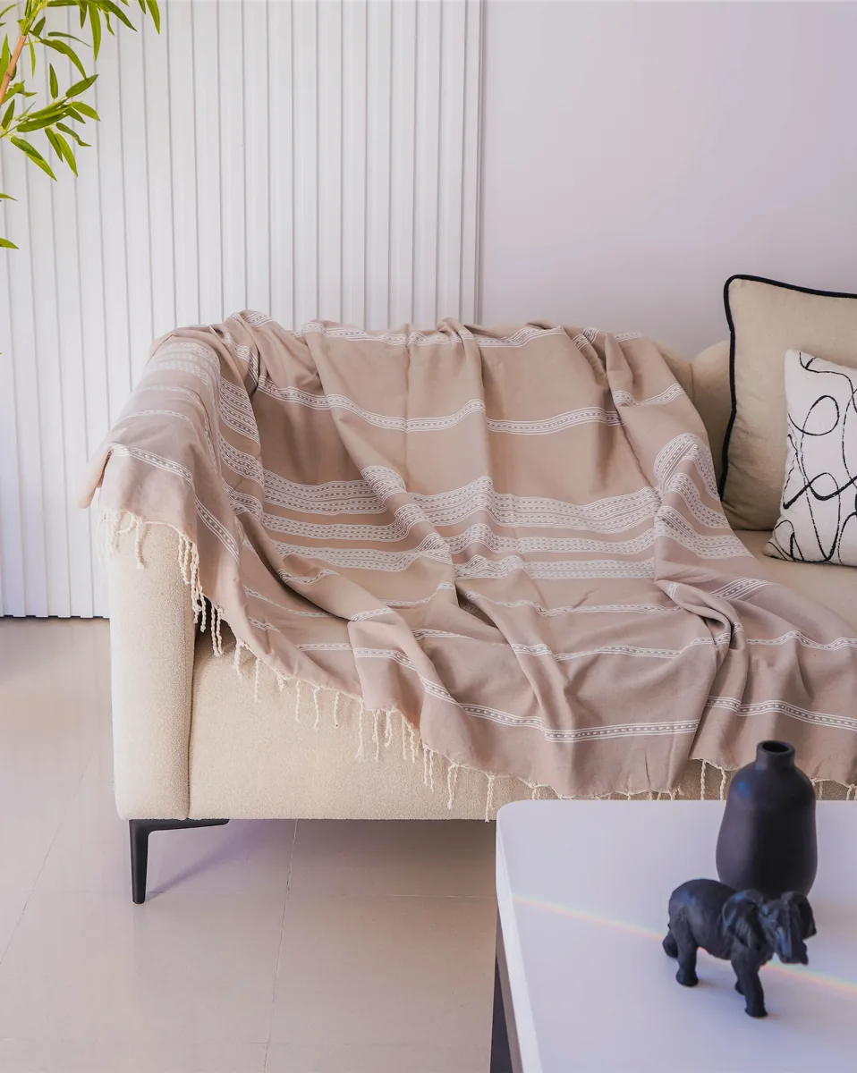 Grand Jeté Foula GJT0005 — tissage Plat 2×3m