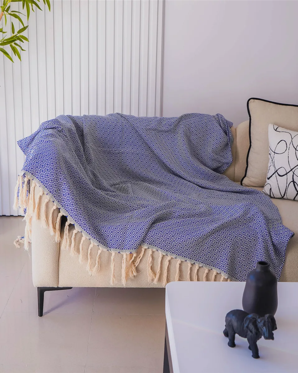 Grand Jeté Diamant GJT0007 — tissage Chevron 2×3m