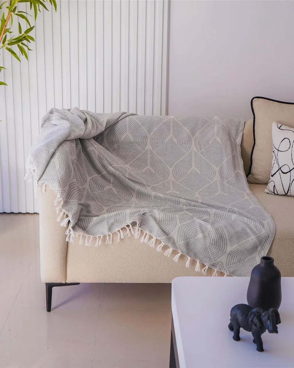 Grand Jeté Vagues GJT0010 — tissage Jacquard 2×3m